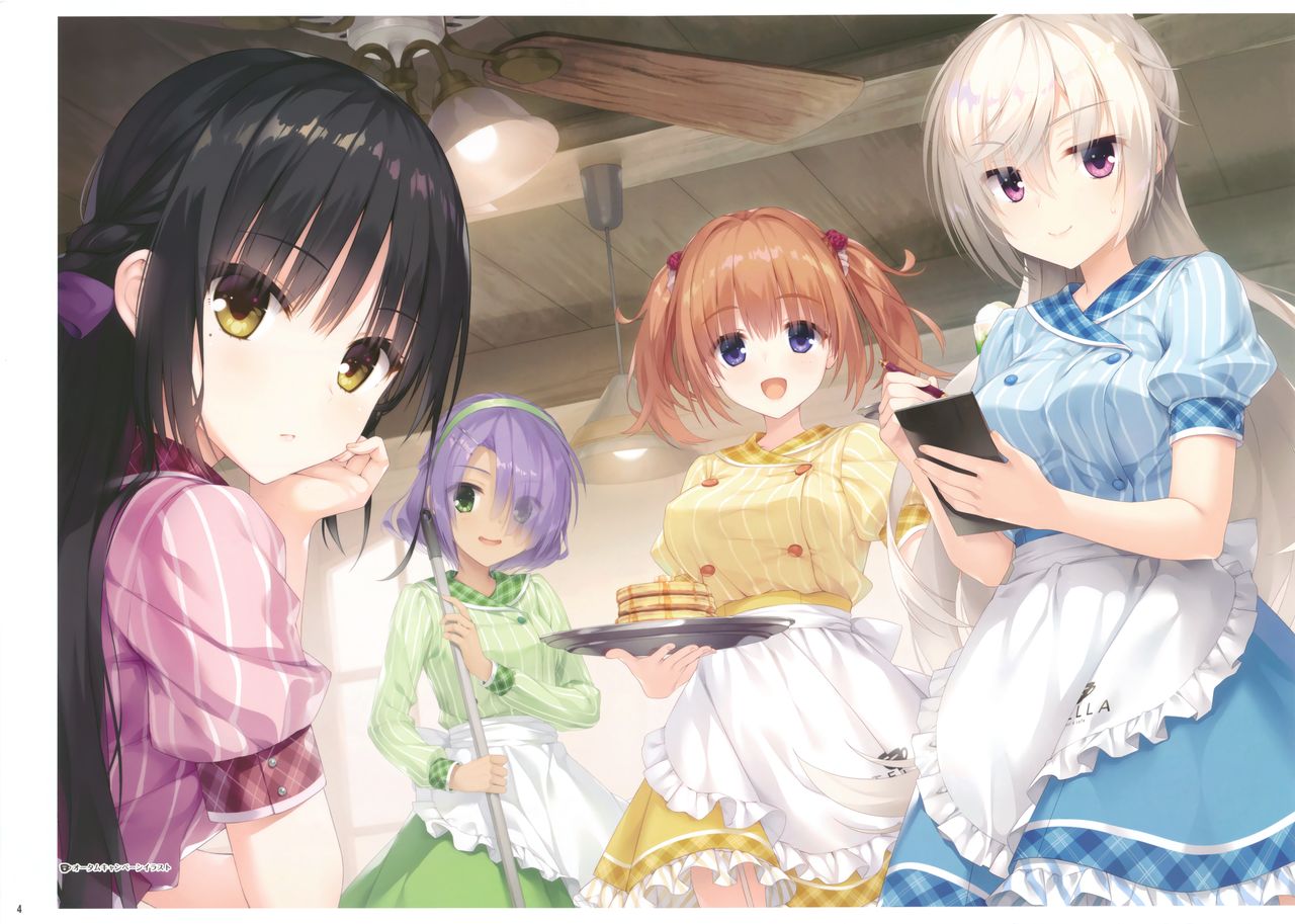 Café Stella to Shinigami no Chou Official Visual Fan Book page 5 full