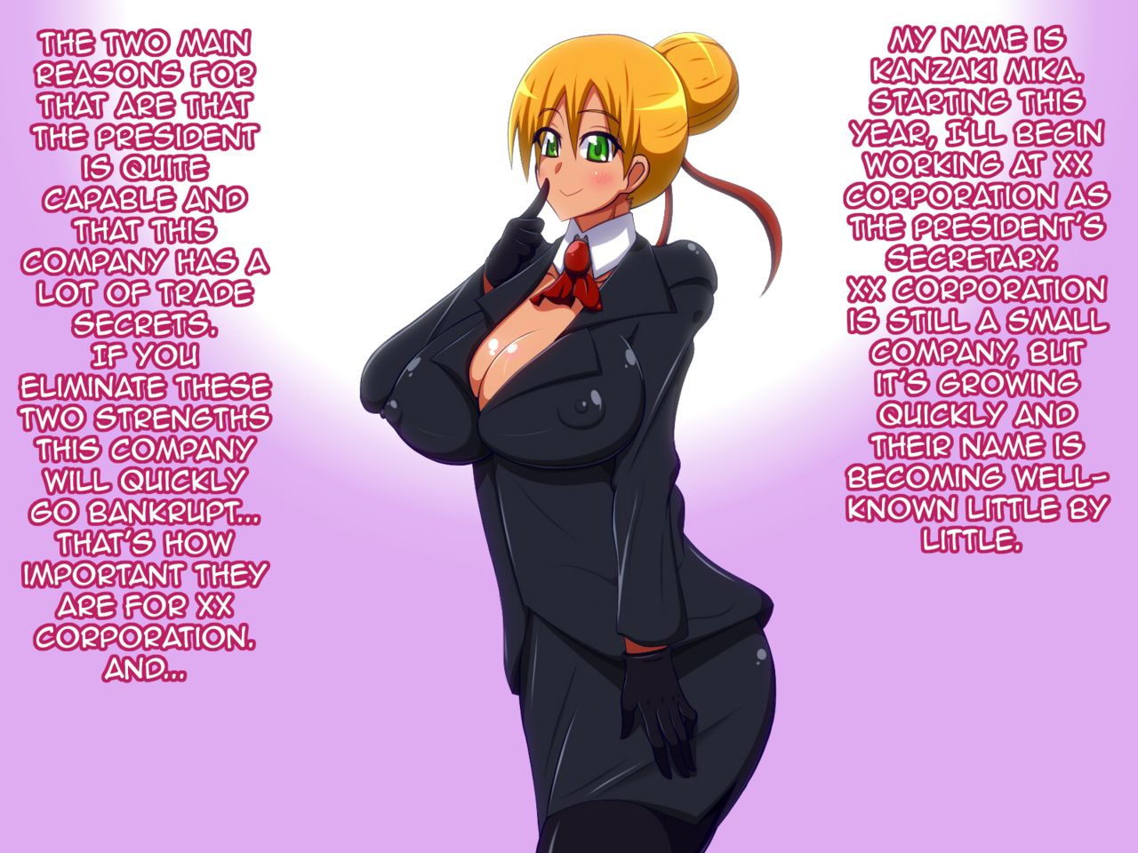 Spy de Aru Onna Hisho ga Shachou o Yuuwaku shi Hitori de Kaisha o Tousan sunzen made Oikomu made ~Oshiete kuretara Kimochi ii Koto shite Agemasu yo~ page 2 full