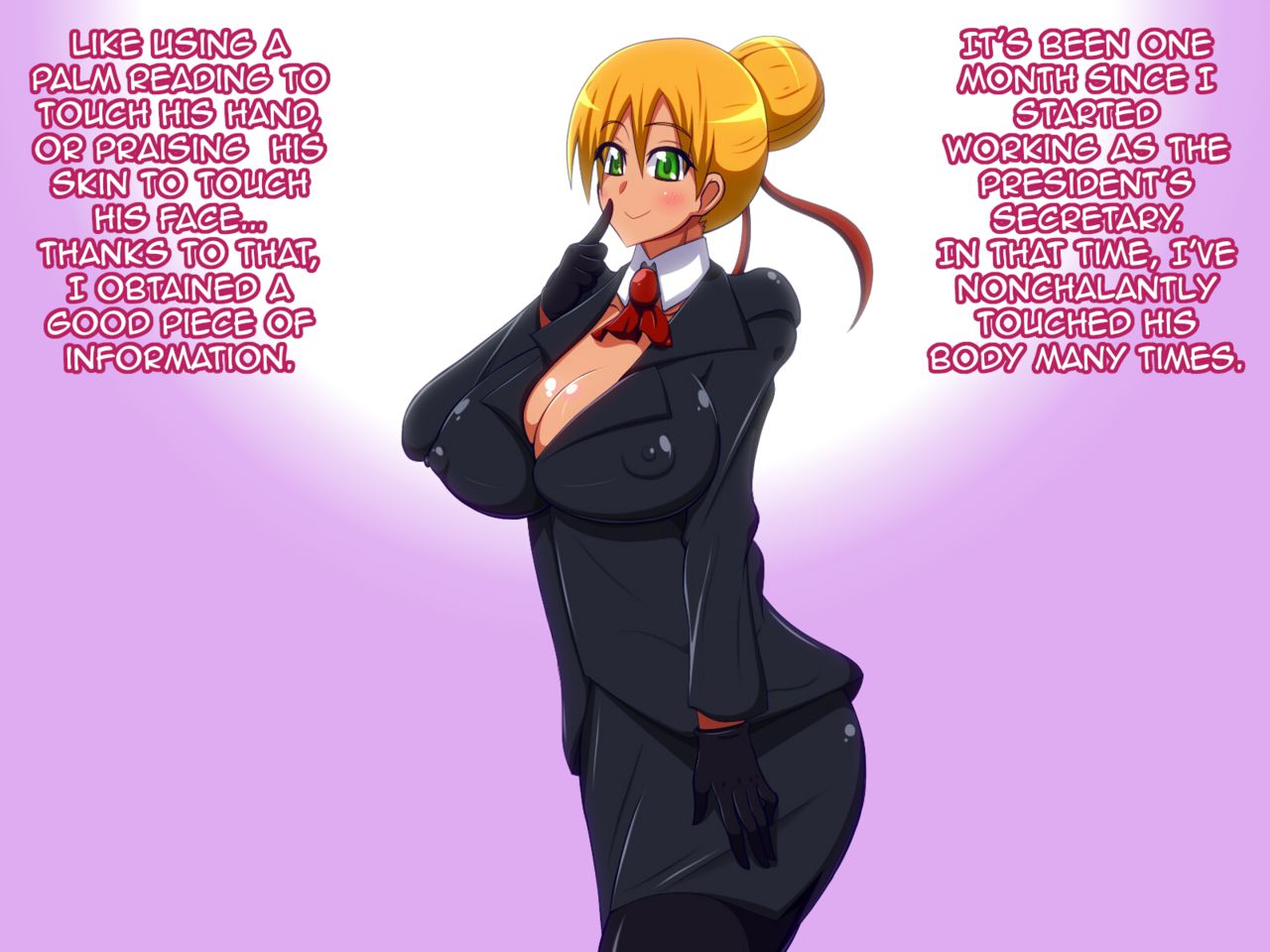 Spy de Aru Onna Hisho ga Shachou o Yuuwaku shi Hitori de Kaisha o Tousan sunzen made Oikomu made ~Oshiete kuretara Kimochi ii Koto shite Agemasu yo~ page 4 full