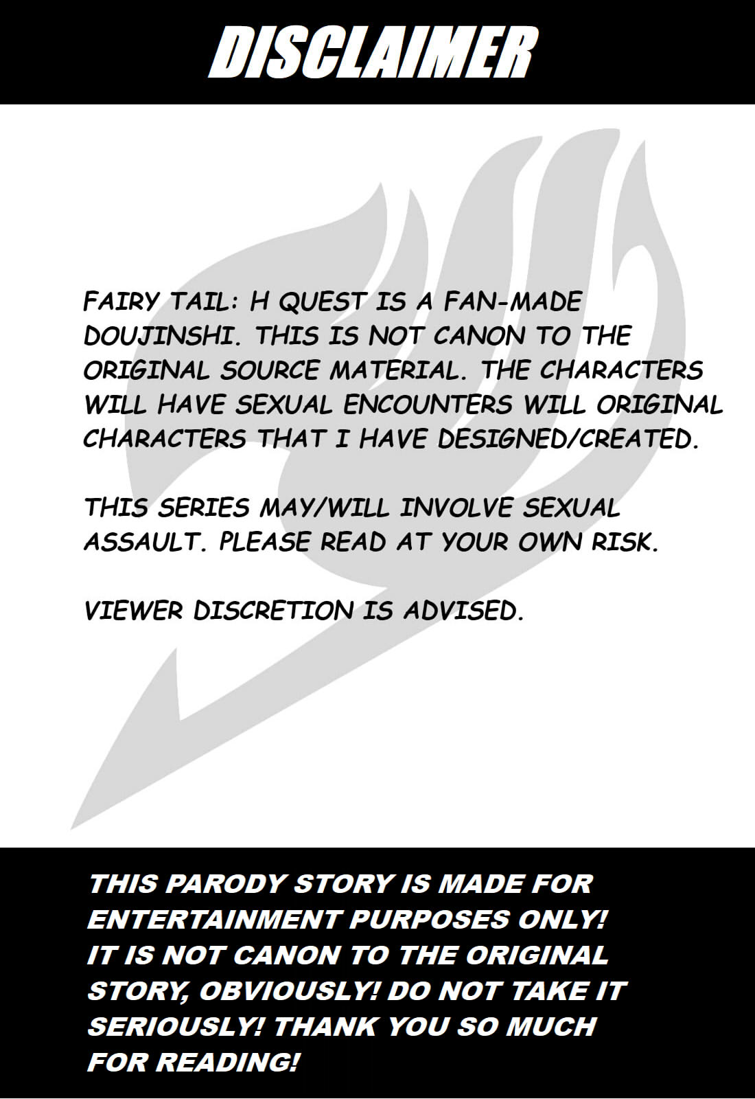 Fairy Tail H Quest Ch. 2 REMAKE page 2 full