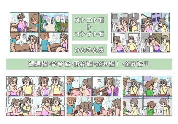 Otokotomo to Onnatomo Matome cover