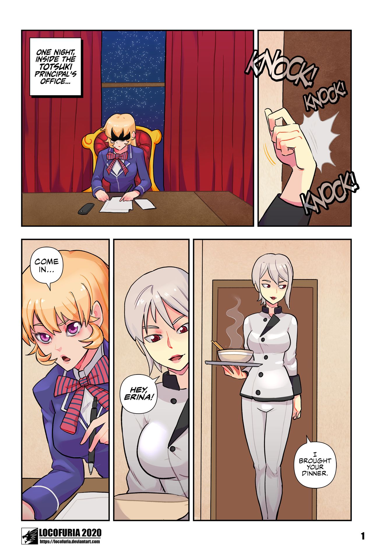Totsuki Wolves page 3 full