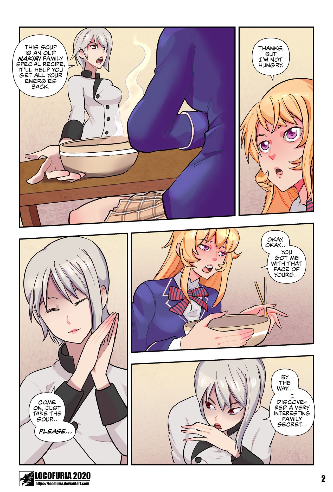 Totsuki Wolves page 4 full