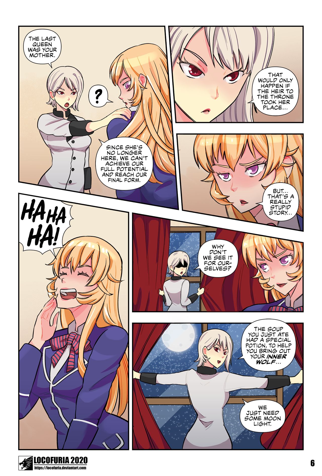 Totsuki Wolves page 8 full