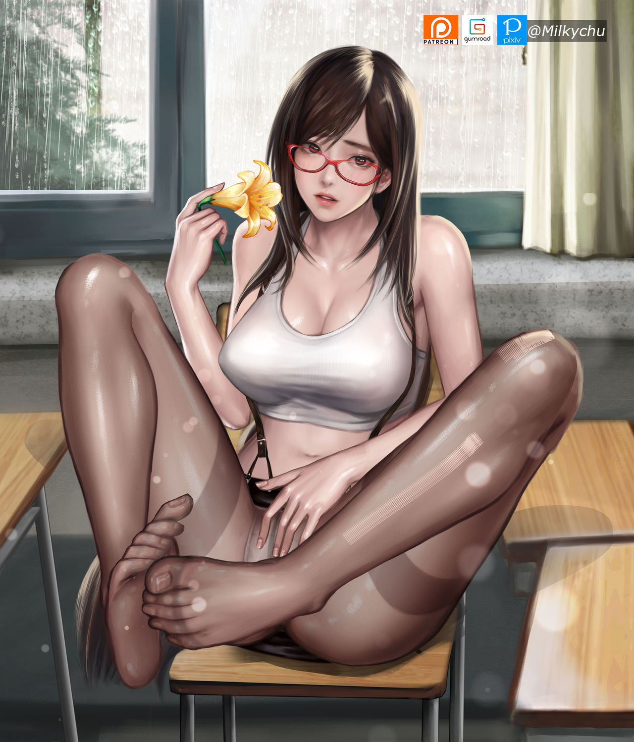 복학생 Tifa 빈강의실에서 page 4 full