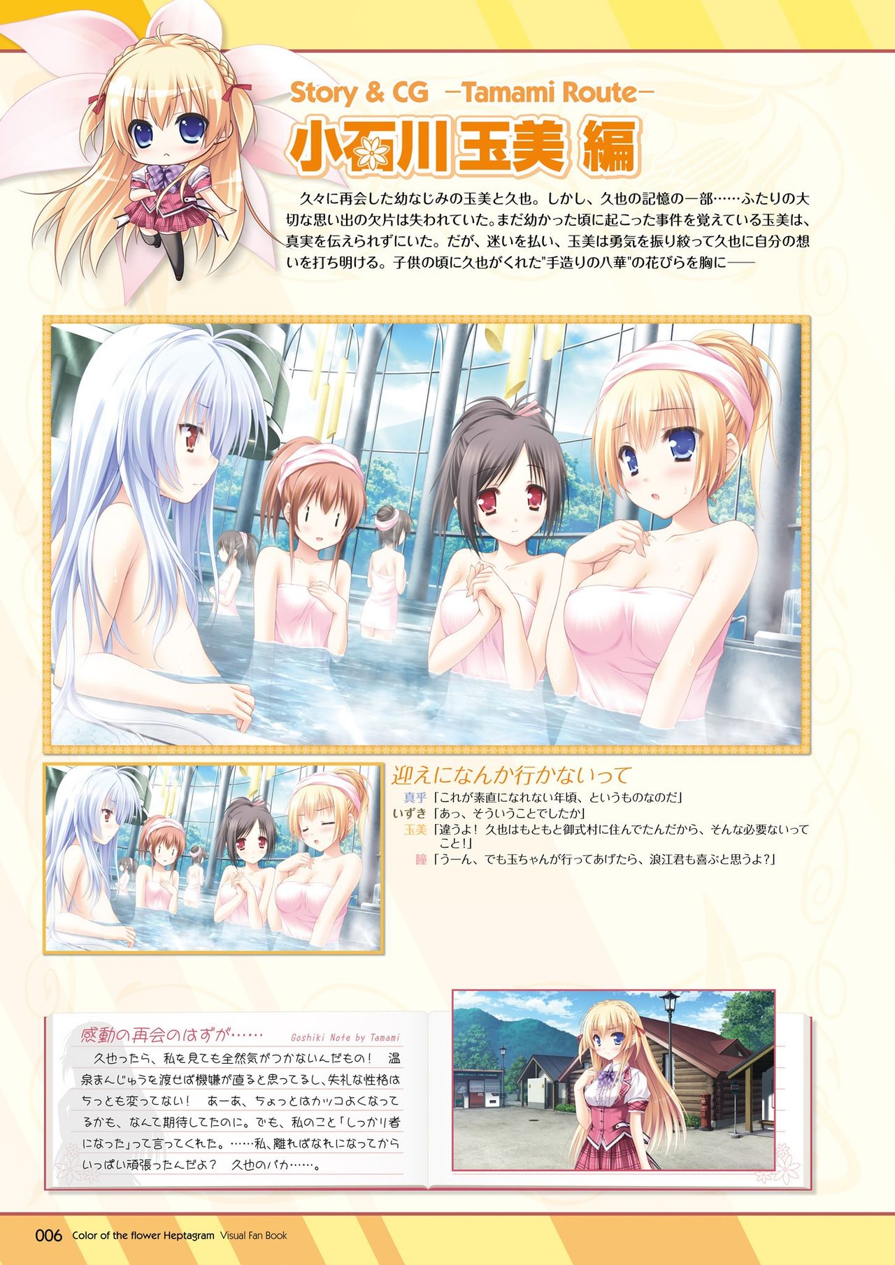 Hanairo Heptagram visual fanbook page 7 full