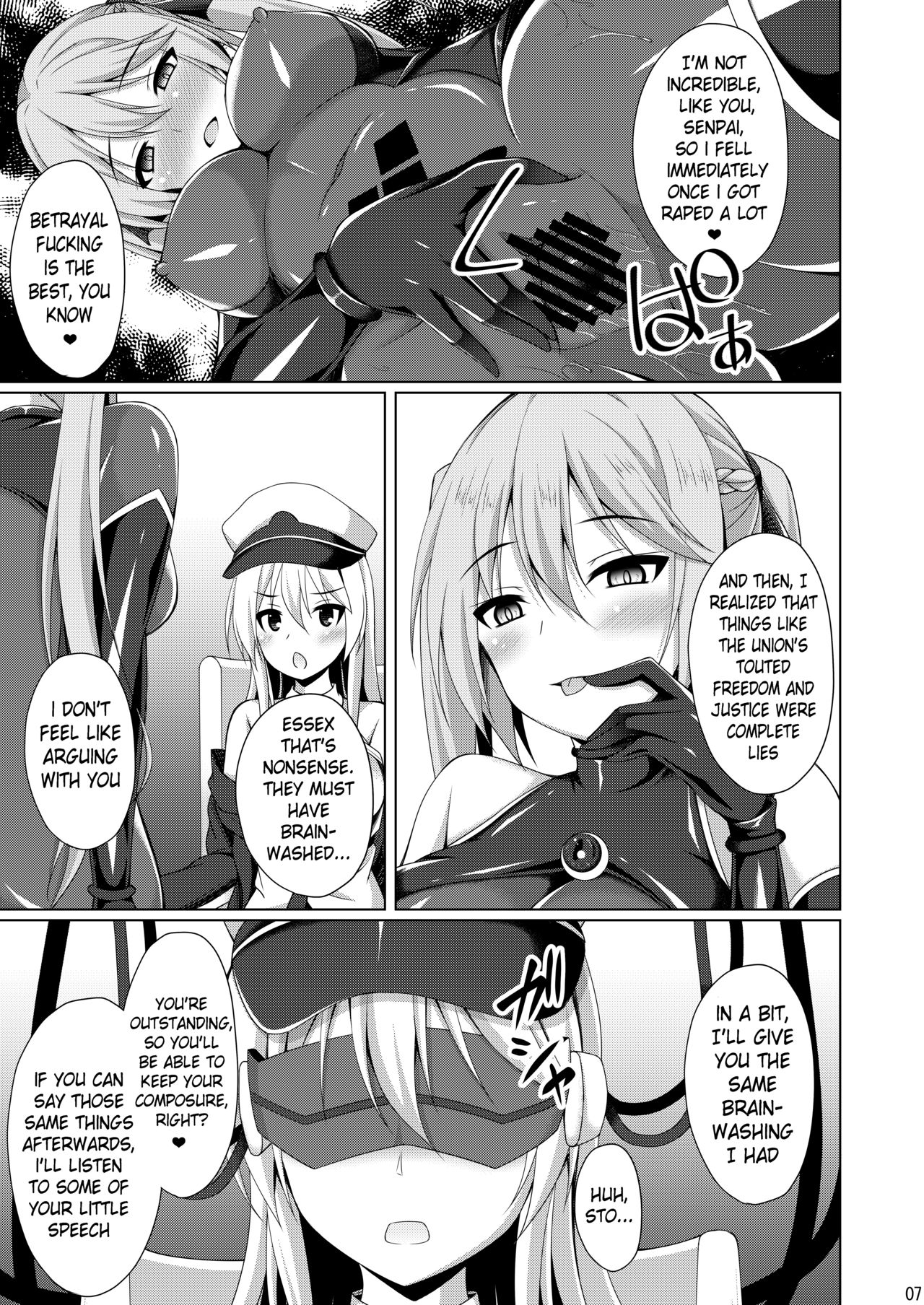 Jiyuu no Tsubasa wa Kairaku ni Ochiru - The Wings of Freedom Fall to Pleasure - page 6 full