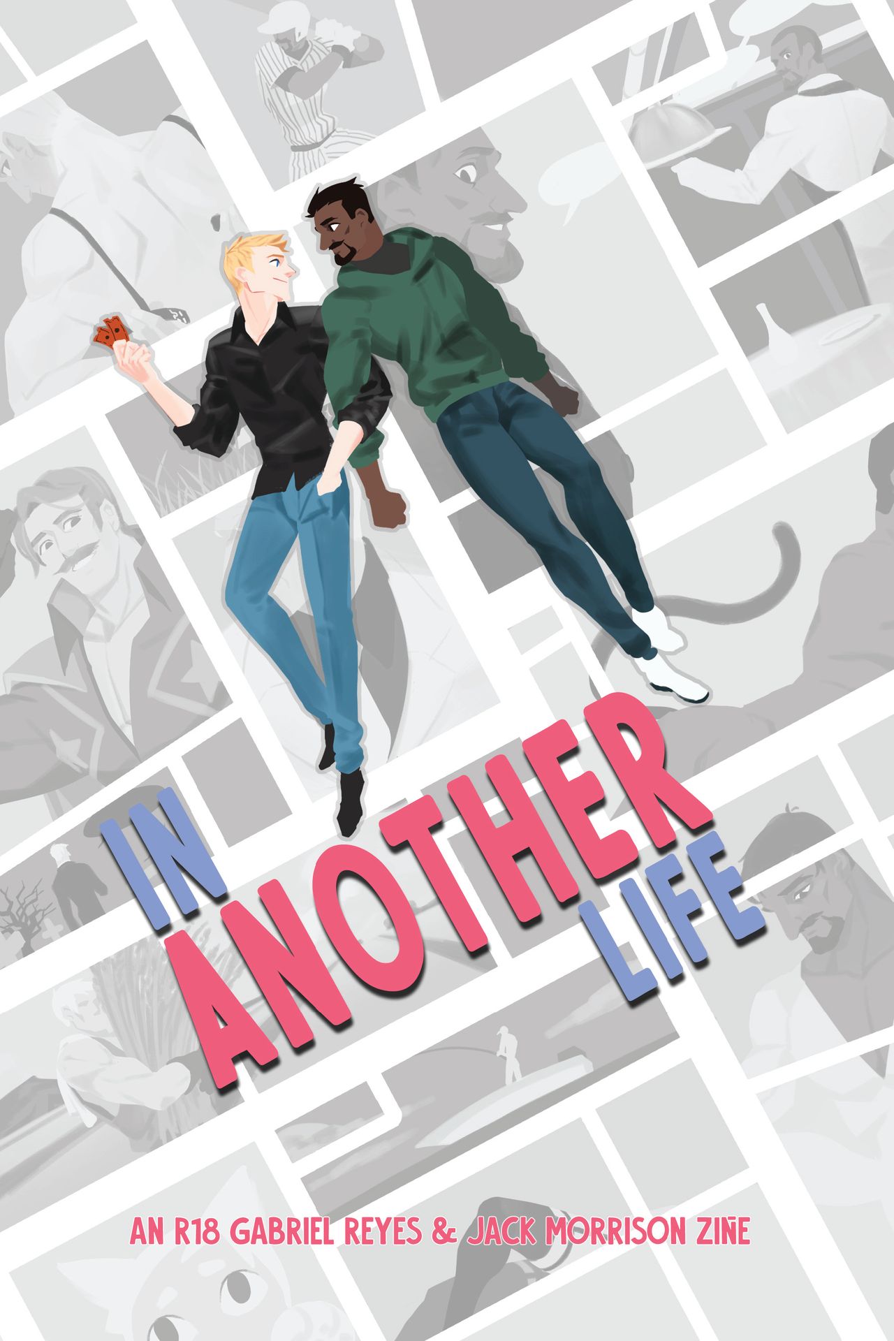 In Another Life: An R-18 Gabe &amp; Jack Zine page 1 full