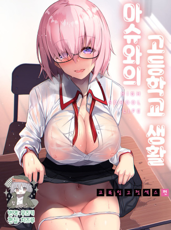 Mash to Koukou Seikatsu Seifuku Hatsu Ecchi Hen | 마슈와의 고등학교 생활 교복입고 첫 섹스편 cover