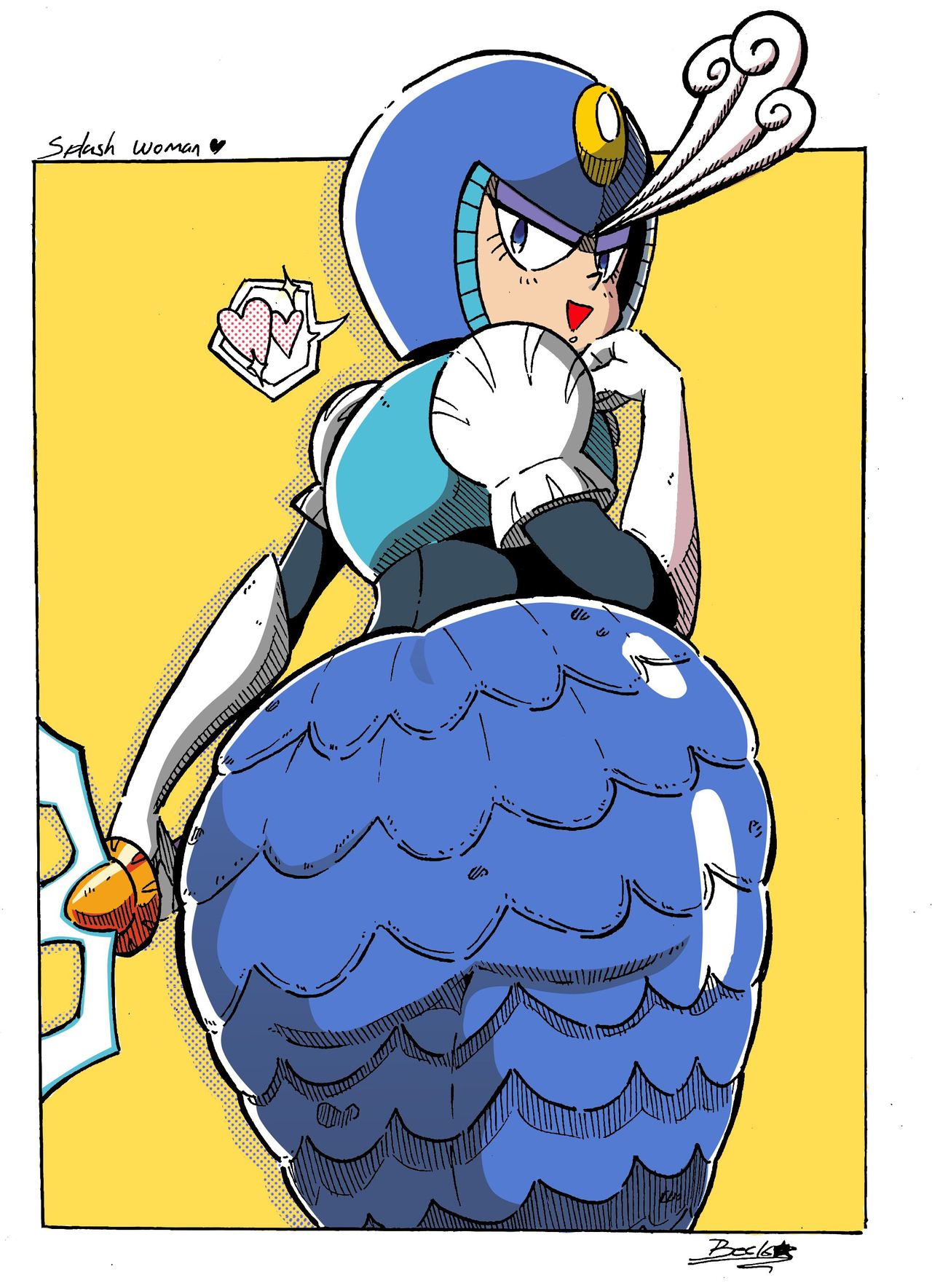 Squirt Woman page 1 full