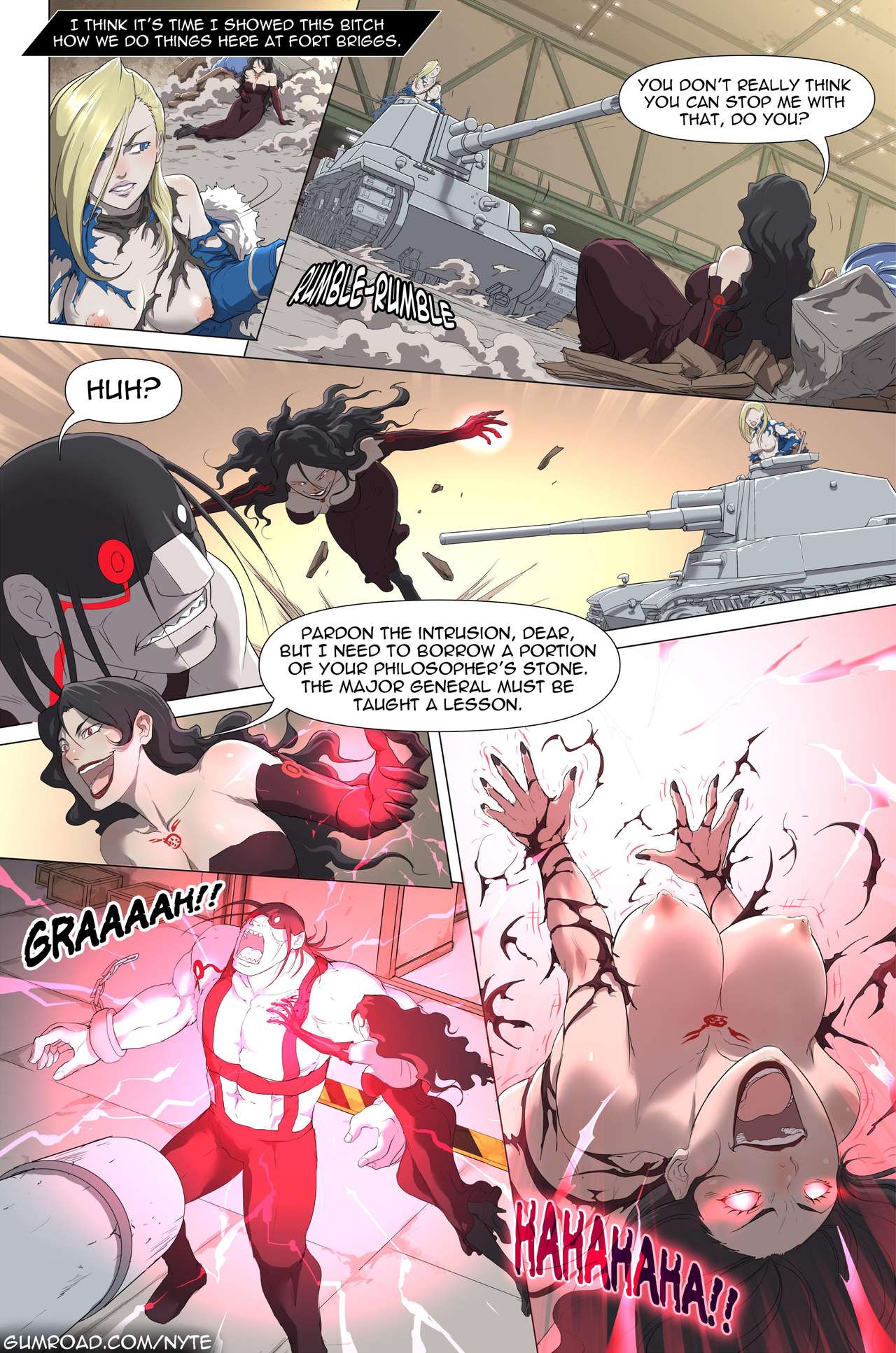 Fullmetal Alchemist - Vorehood Part III page 3 full