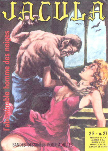 Jacula T027 - L'Abominable Homme des Neiges cover