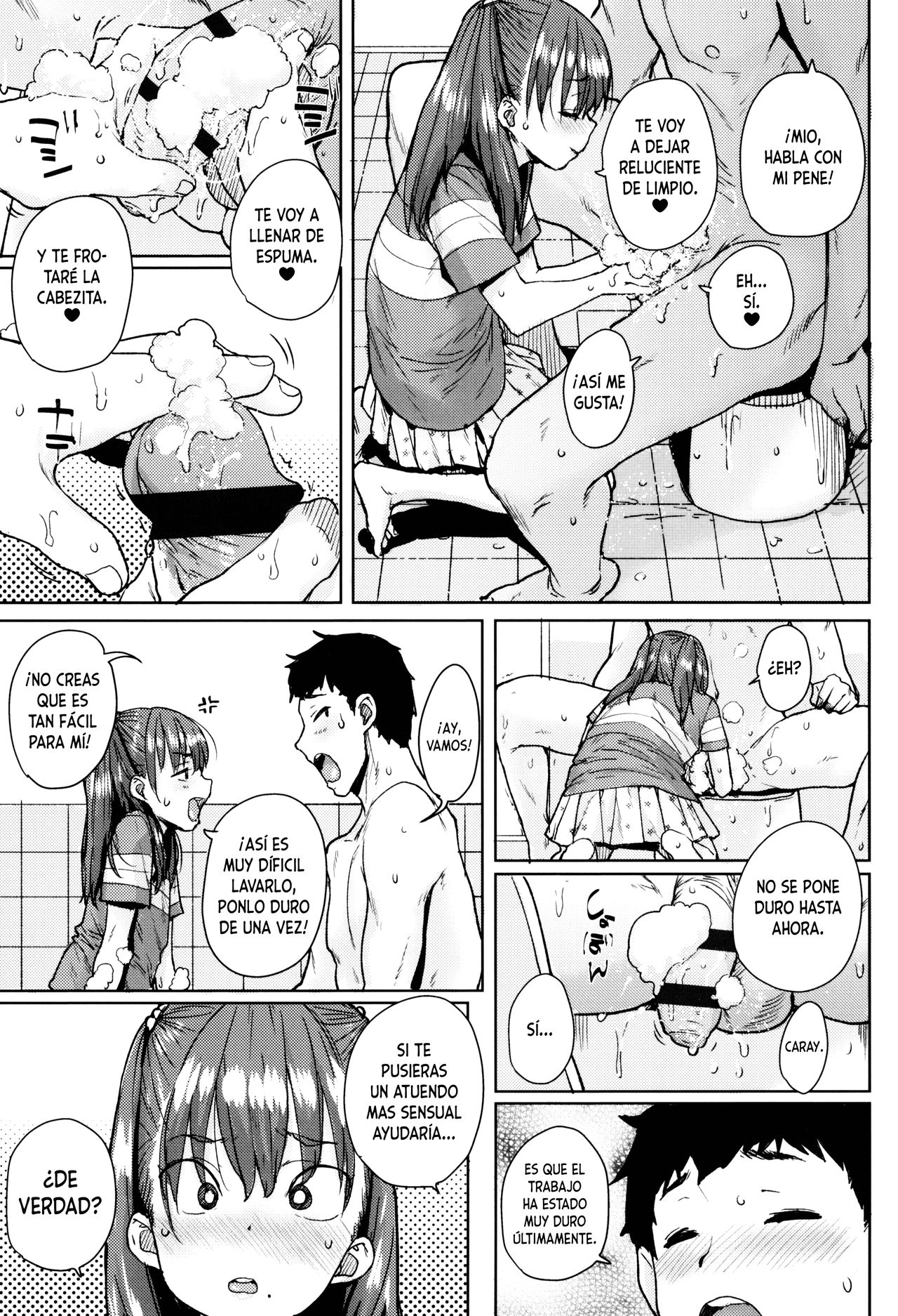 Ochinchin Arai no Arubaito | Trabajo de medio tiempo de aseo de pene page 7 full