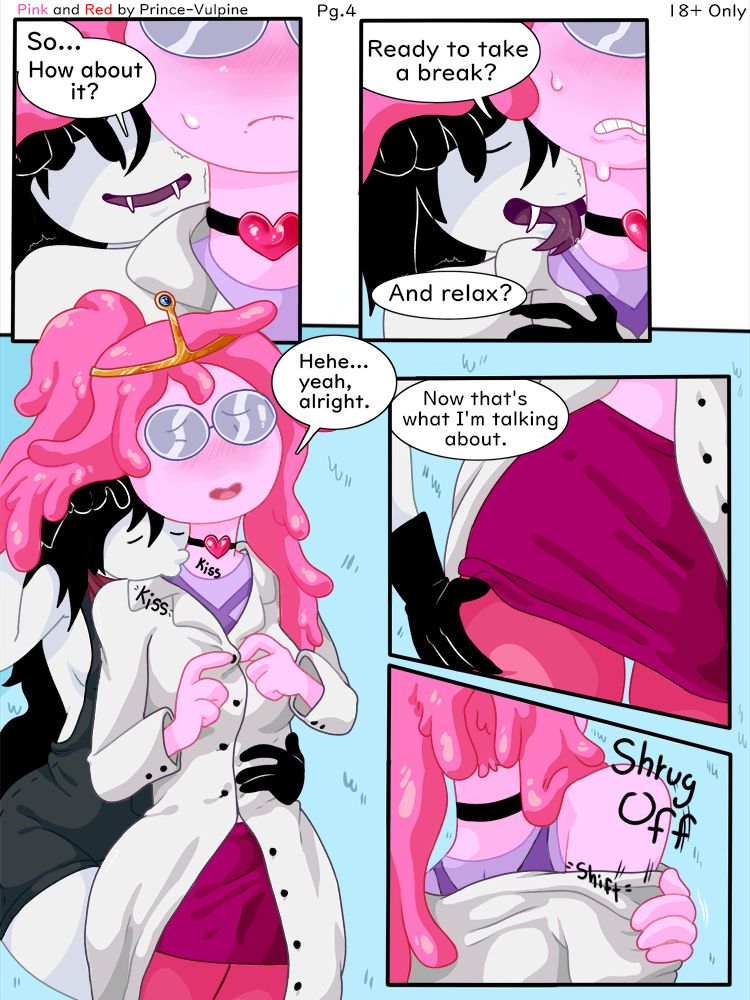 Pink and Red: Bubbline Comic page 5 full