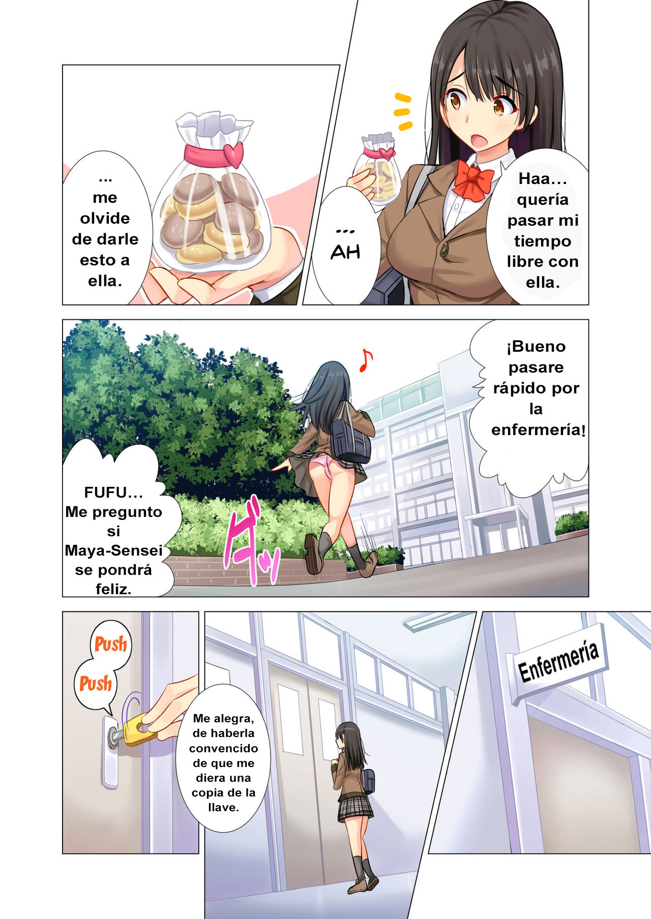 Taiiku Kyoushi ni Kegasareta Yuri no Hanazono page 9 full