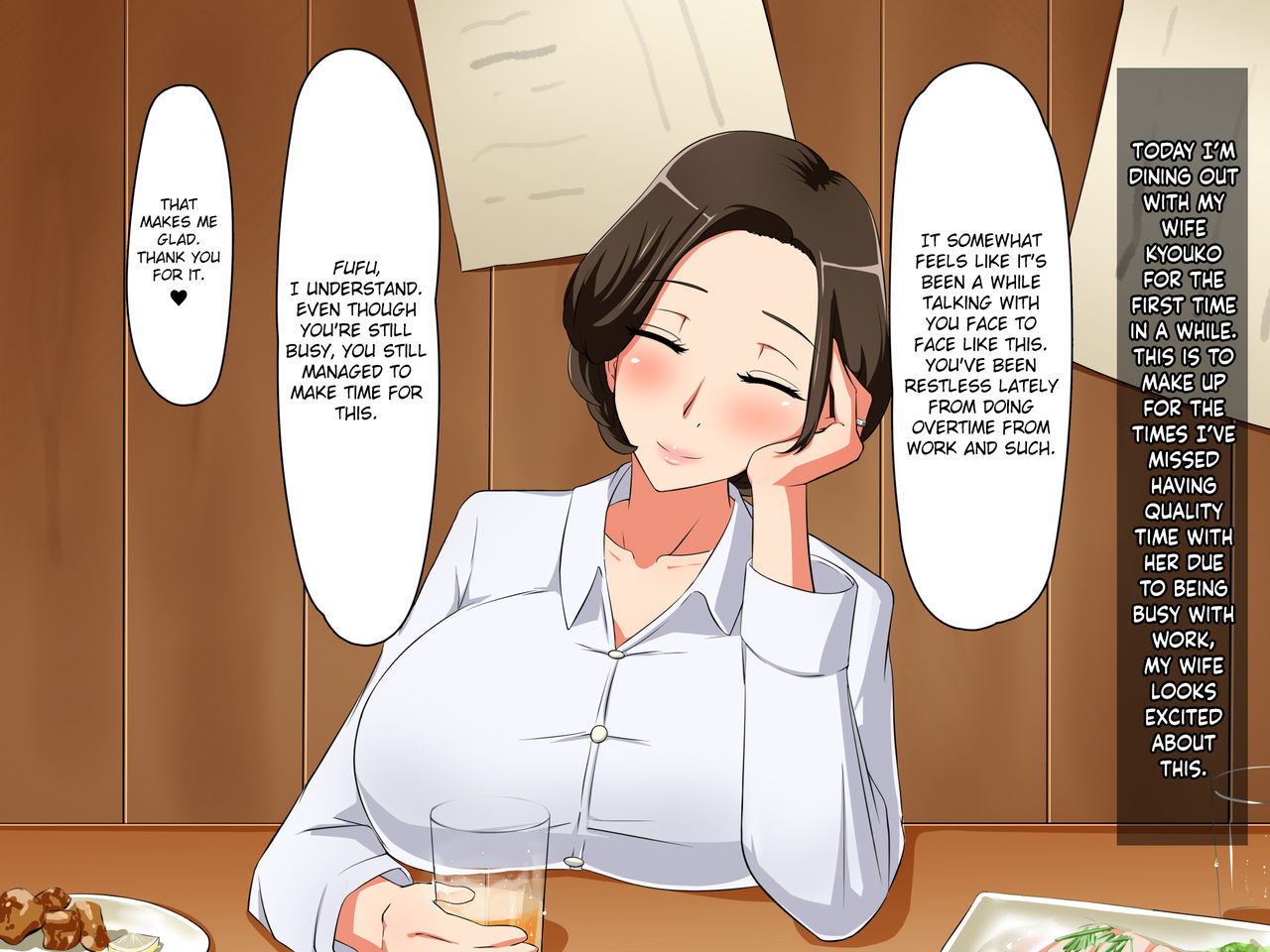 Bitch Tsuma no Kyouko ga Ore no Tame ni Uwaki no Ichibu Shijuu o Misete kureru Hanashi | Slutty Wife Kyouko Shows Details of Her Love Affair Before Me page 4 full
