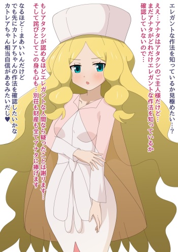 Hokaku sare Zenra Dogeza saserarete shimau Caitlin-chan cover