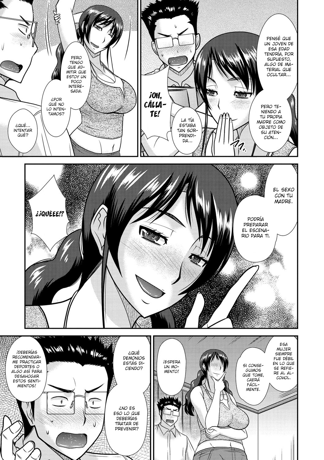 Haha Shimai Donburi | Revolcándome con mi madre y su hermana page 3 full
