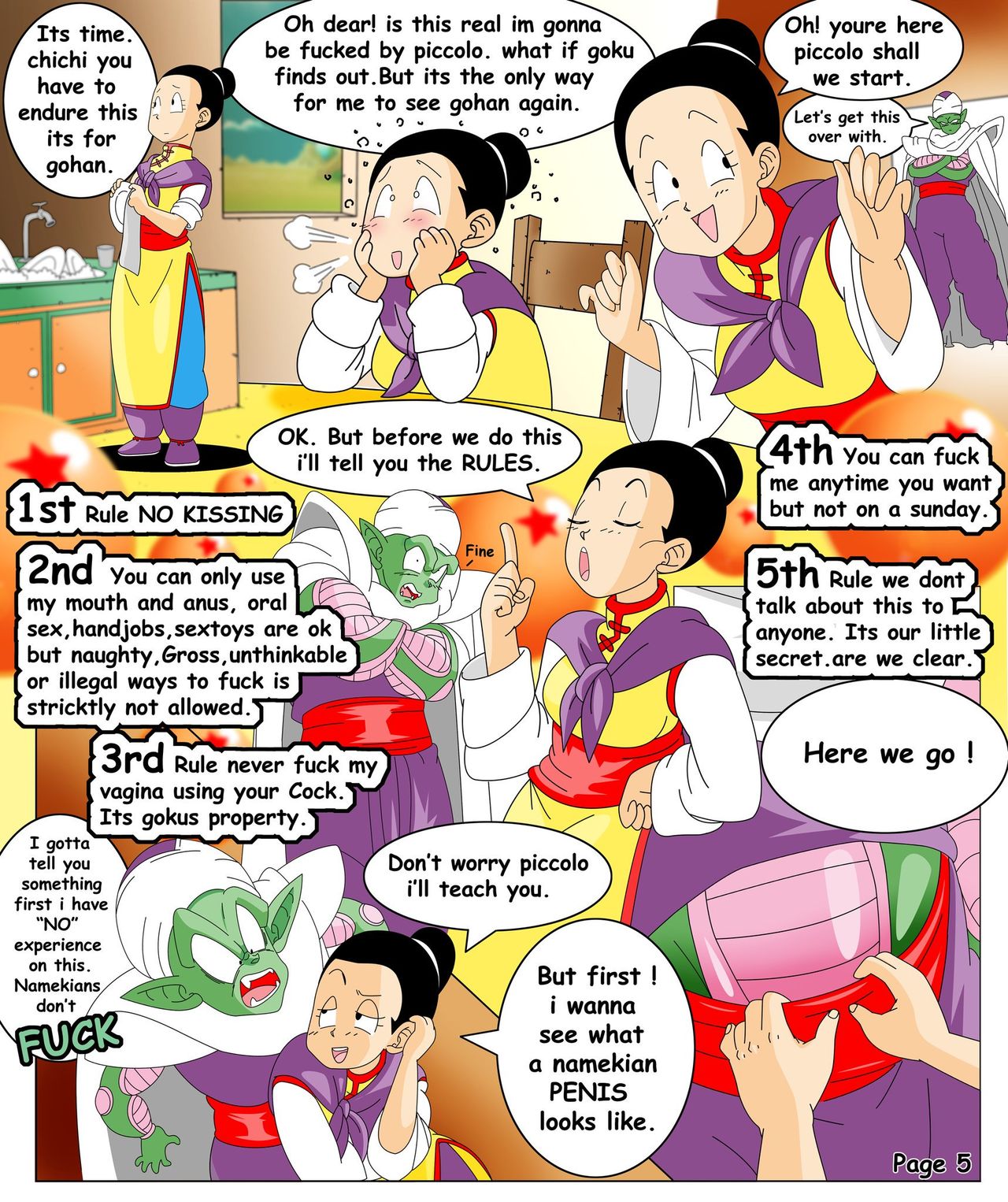 Dragon Ball Yamete: Chichi's Saga page 5 full