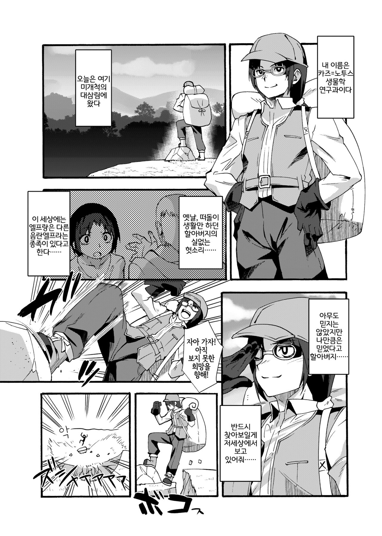 Sukebe Elf Tanbouki | 음란엘프 탐방기 page 4 full