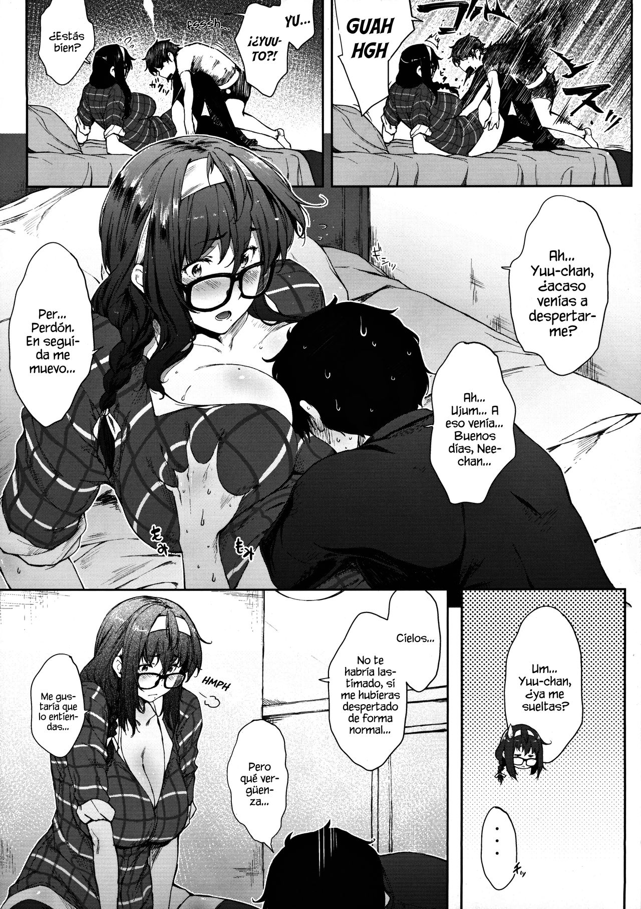 Babaa no Inu Ma ni Nee-chan to | Con mi hermanastra mientras mi madre no está page 5 full