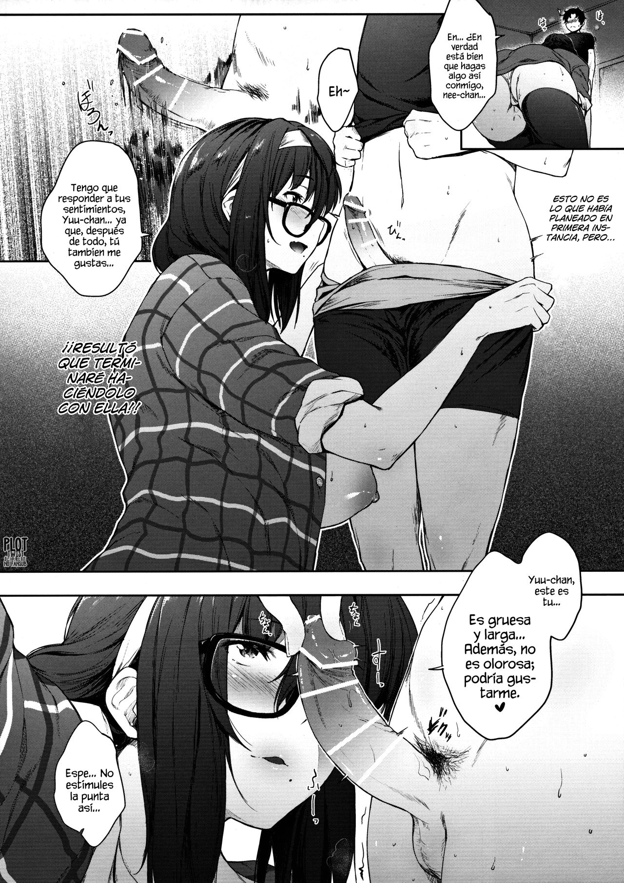 Babaa no Inu Ma ni Nee-chan to | Con mi hermanastra mientras mi madre no está page 8 full