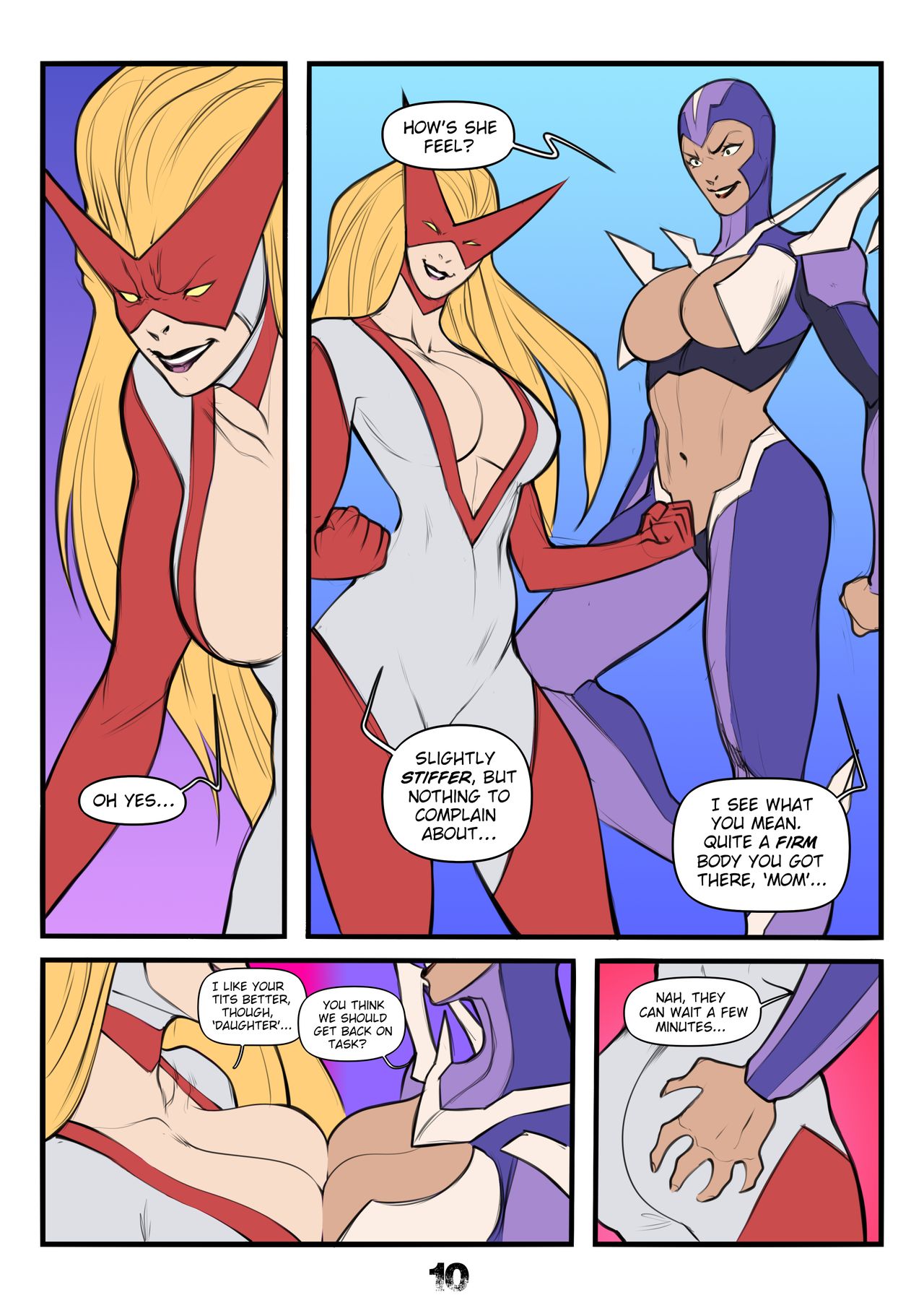 Outlet Wins / Evil Lady Valiant, page 10 full