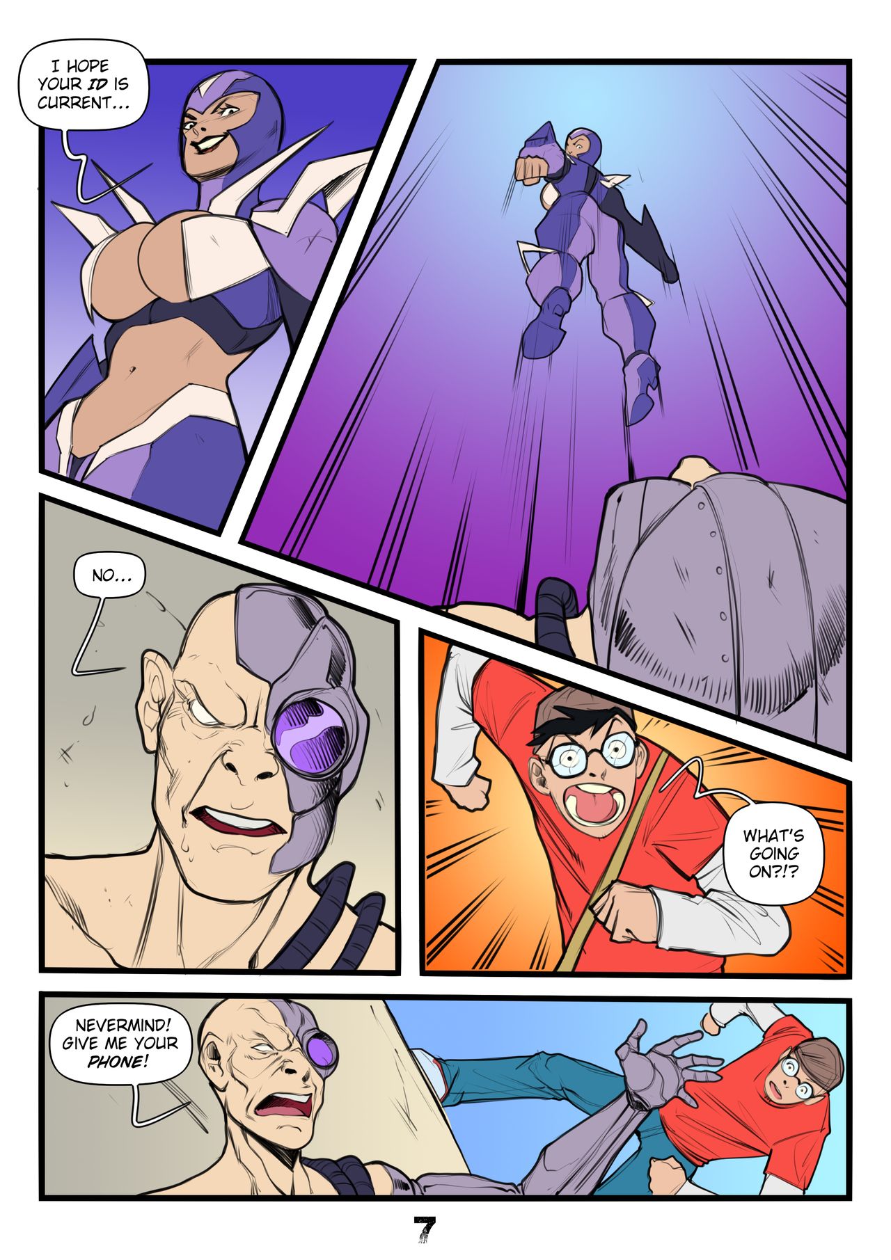Outlet Wins / Evil Lady Valiant, page 7 full