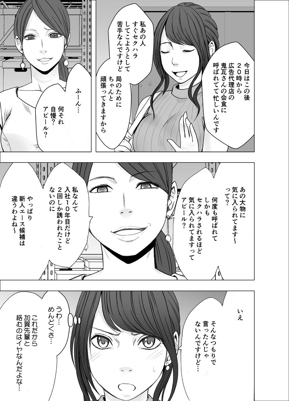 Kigatsuyoi Joshi Anaunsaa Ga Kutsujoku Ni Tae Rarenaku Naru Made Rezu Ijime-Hen page 8 full