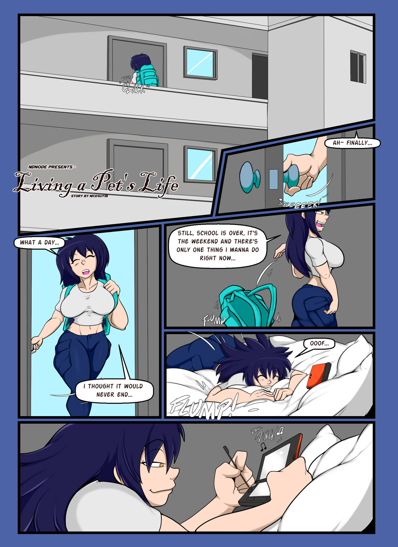 Living a Pet's Life page 1 full