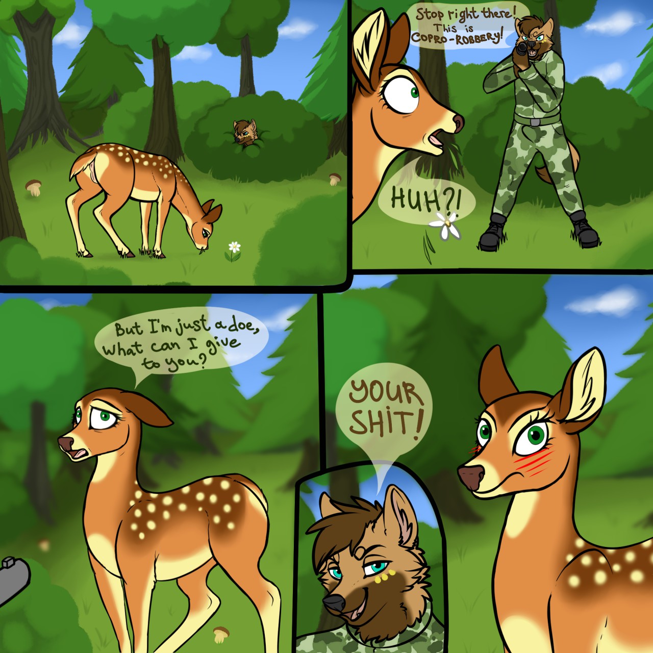 Hunter and Deers page 1 full