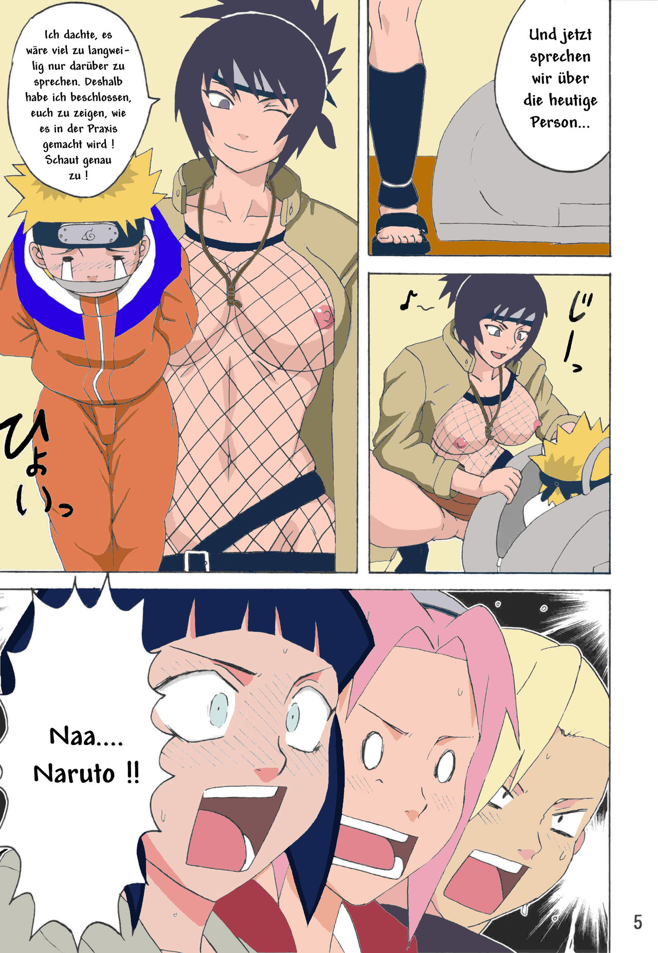 Sekai Ichi Uke Tai Anko no Jugyou | Anko's Class page 4 full