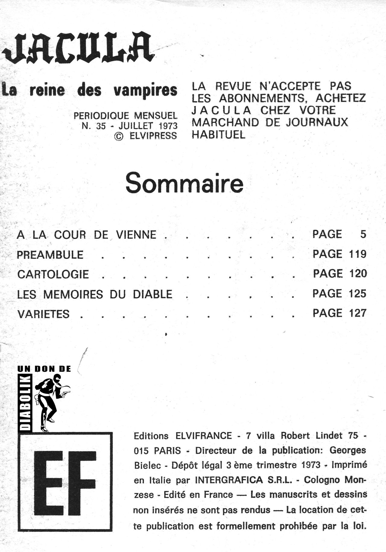 Elvifrance - Jacula - 35 - A la cour de Vienne page 3 full