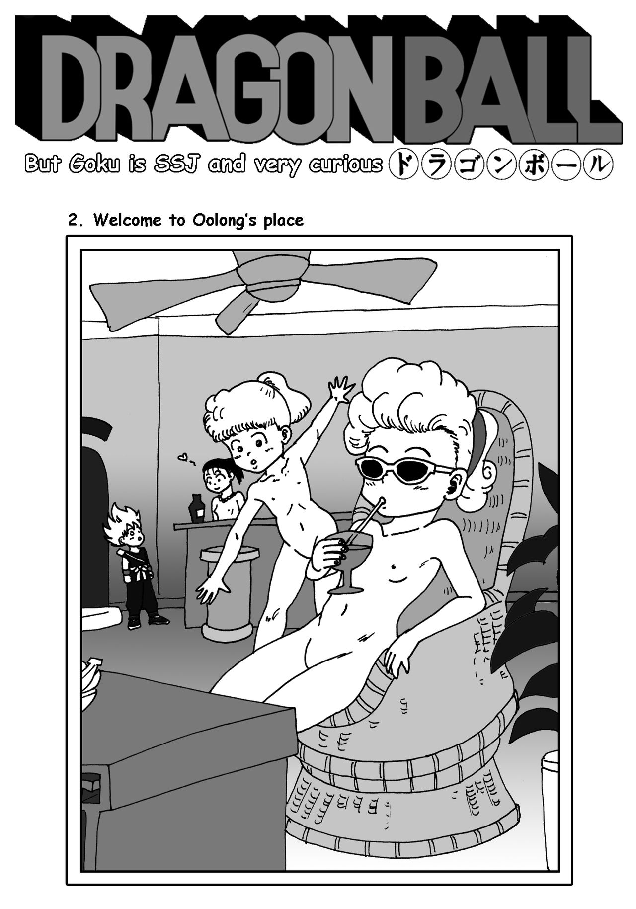 Dragon Ball but Goku is SSJ and very curious page 3 full
