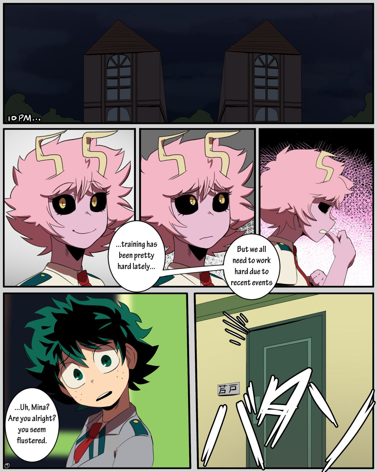 Mina x Izuku Comic page 10 full