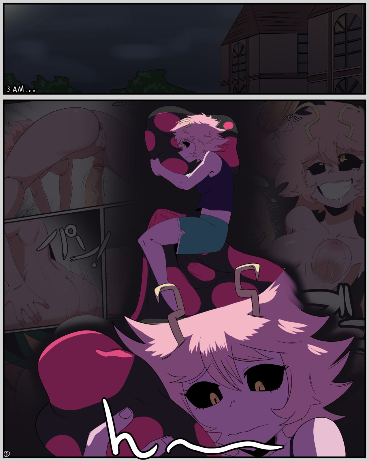 Mina x Izuku Comic page 2 full