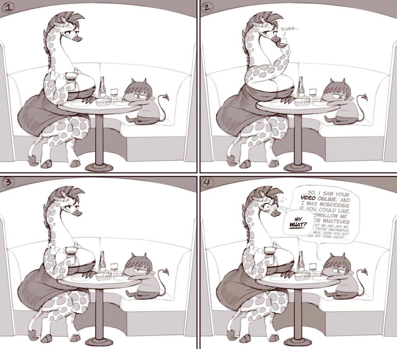 Pith Meets Giraffe Mom page 1 full