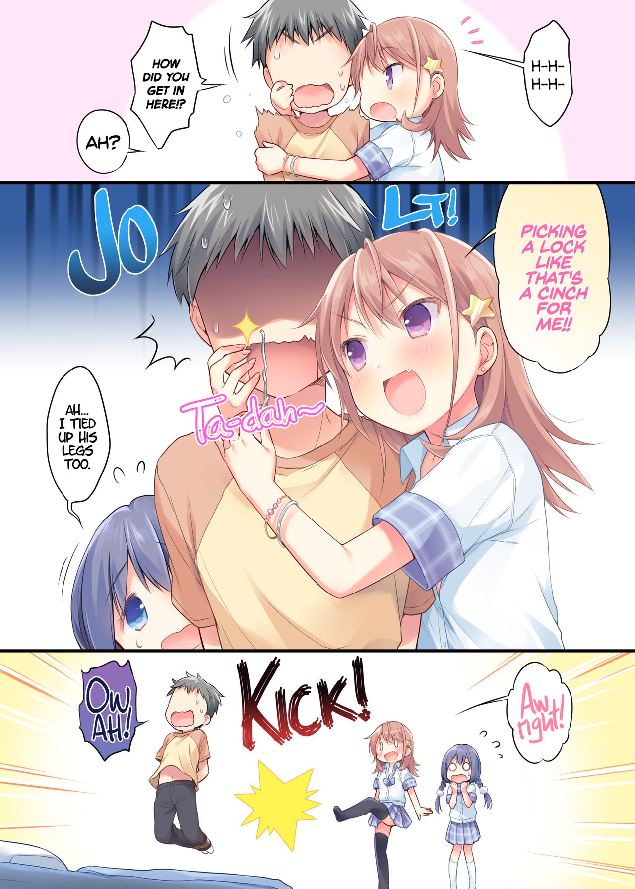Chou Ikeike Joshi Kousei no Atashi ga Tada de Yarasete ageru ndakara Kansha shinasai yo! | You'd better be thankful that you're getting a super energetic high school girl like me for free!    Digi page 4 full