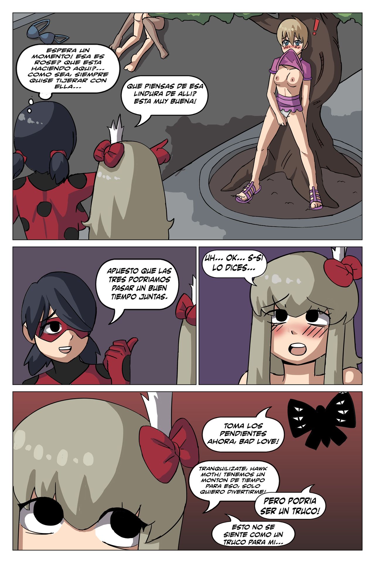 Miraculous Ladybug - Love Hurts page 8 full