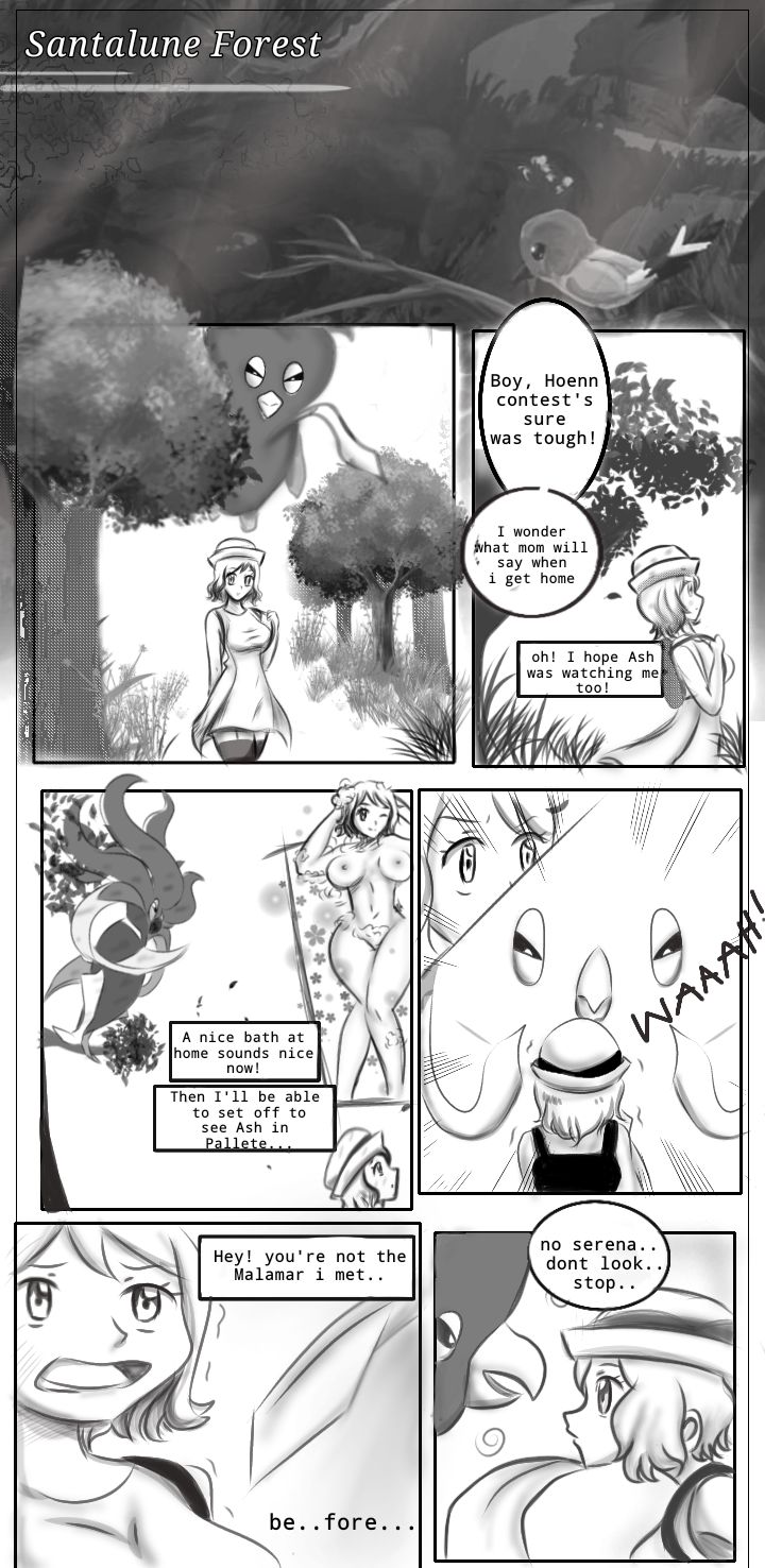 Pokemon: Serena's bad end in Santalune page 1 full