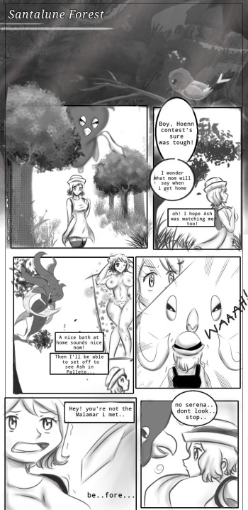 Pokemon: Serena's bad end in Santalune cover