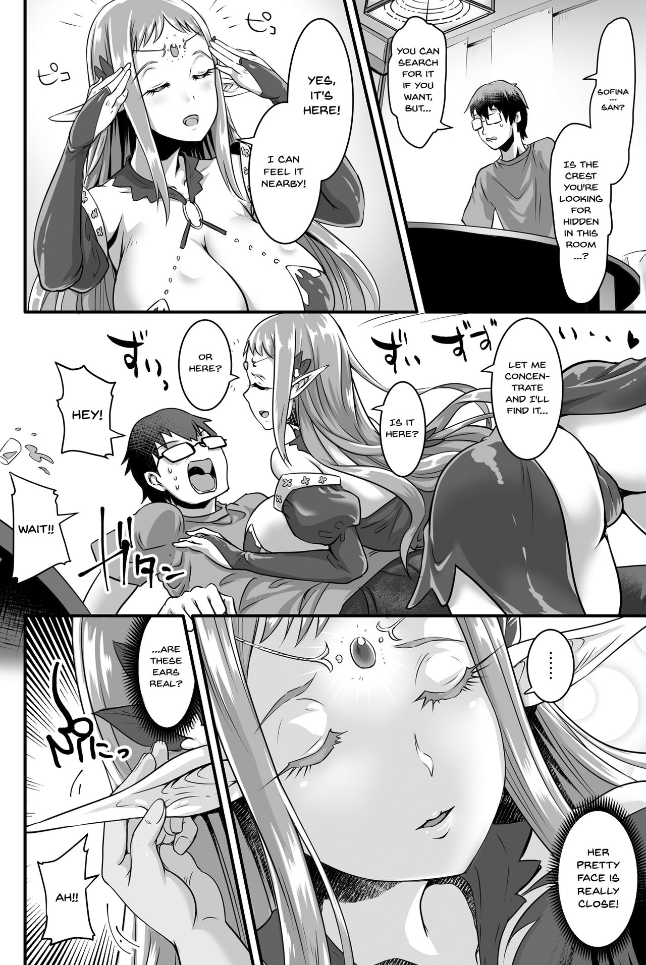Kyonyuu Elf Hime Sofina ga Kita | Here Comes the Big Breasted Elf Princess Sofina page 6 full
