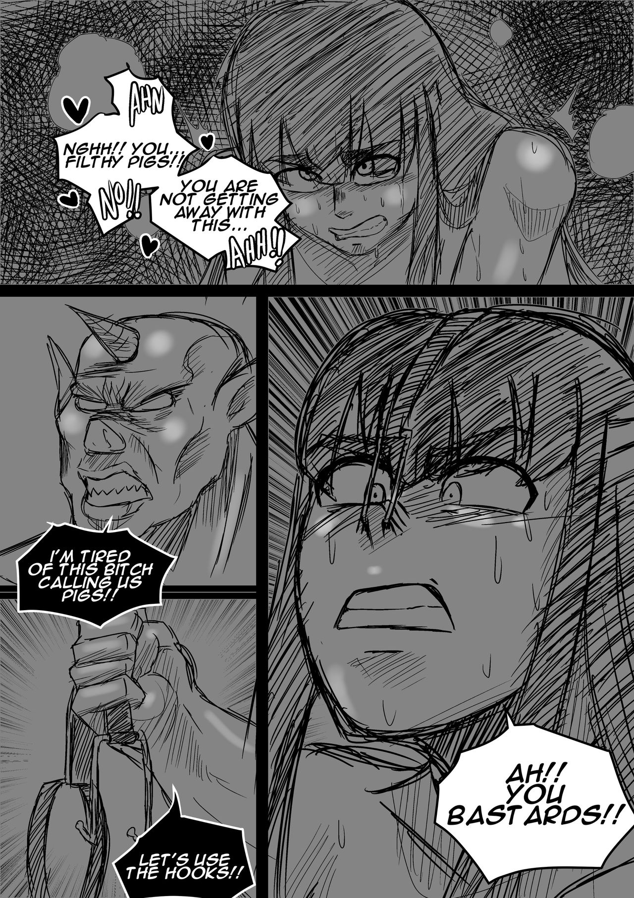 Satsuki vs Orcs page 4 full