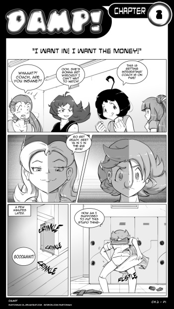 DAMP! chapter 2 cover