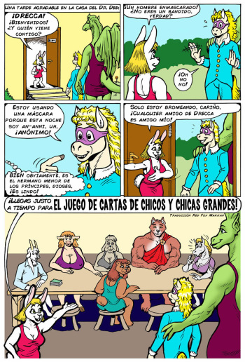 Juego de Cartas de Chicas y Chicos Grandes cover