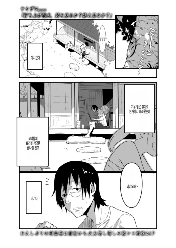 Uchiage Hanabi, Ane to Miru ka? Imouto to Miru ka? cover