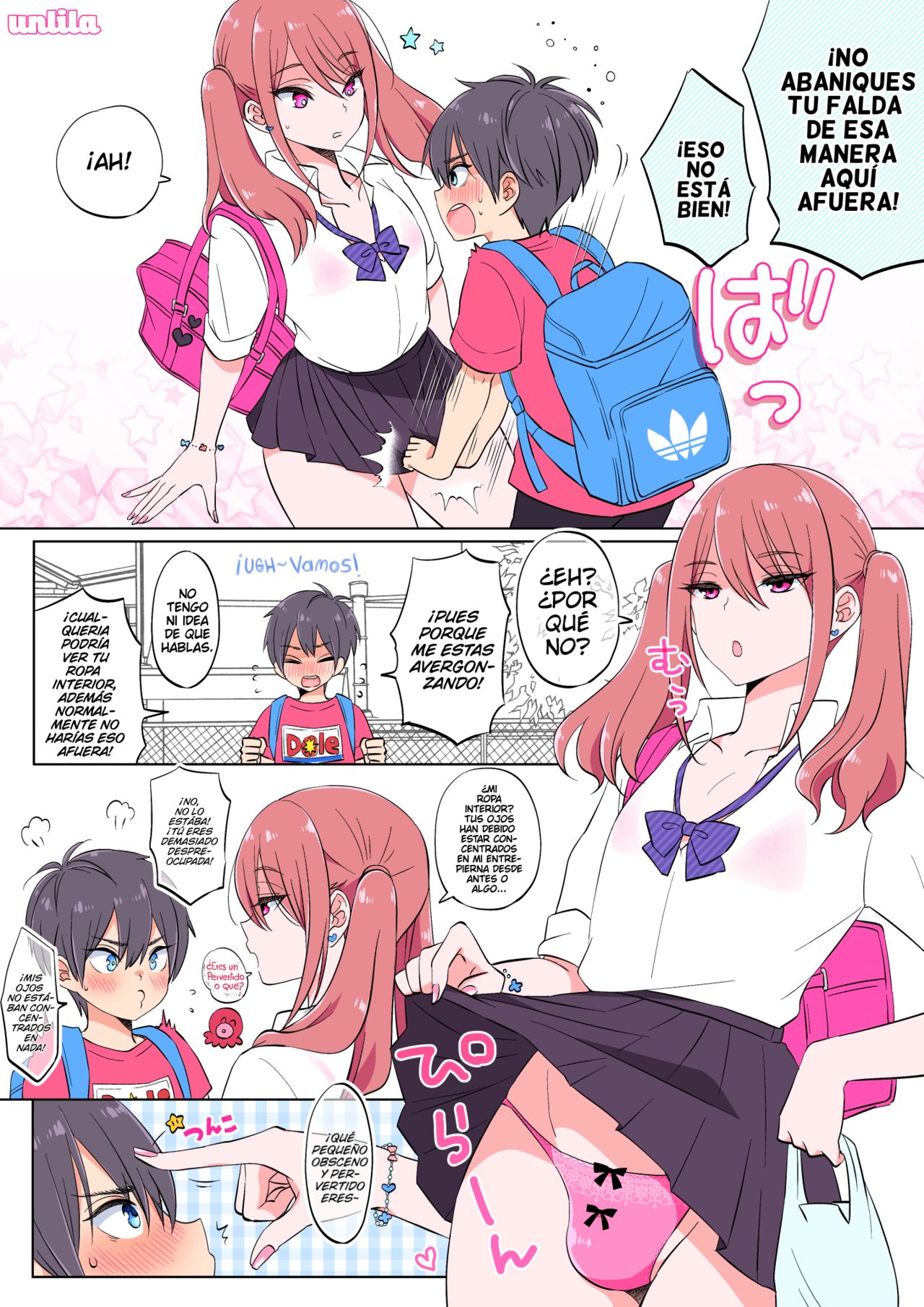 Twintail no Onee-chan♂ to Kurokami Shota | Twintail Onee-chan♂ and the Black Haired Shota page 2 full