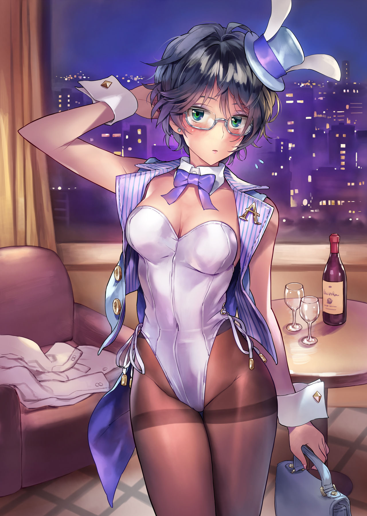 Kanna Aria Bunny Girl Sabunshuu page 4 full