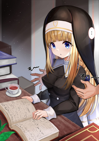 Ignorant Sister and Perverted Priest 8 cover