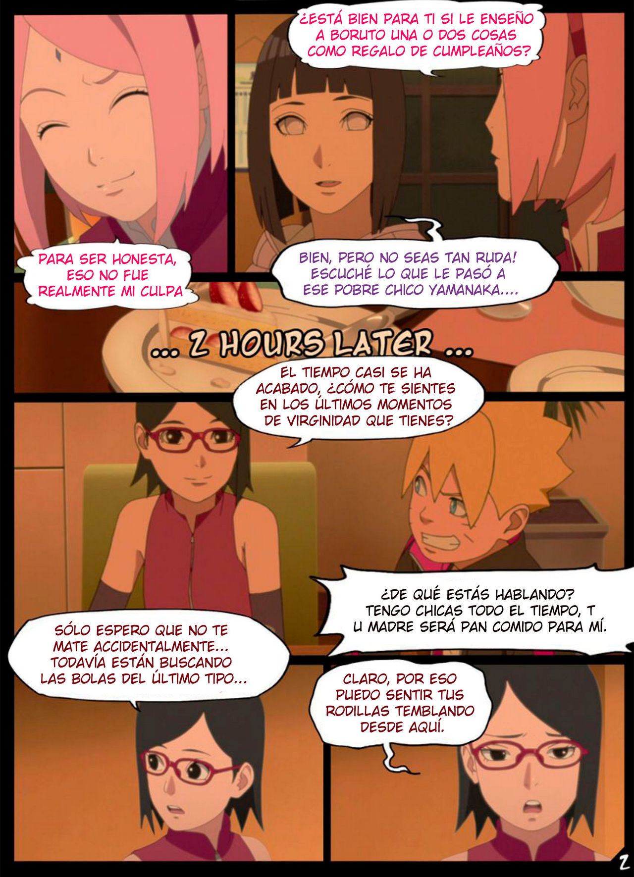 Boruto's Birthday Gift page 3 full